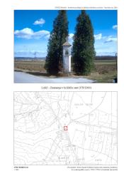 Znamenje v križišču cest v Ločiču